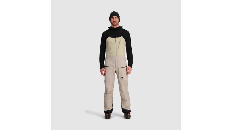 Outdoor Research Skytour AscentShell Bibs - Mens, Pro Khaki, Small, 2831932291006