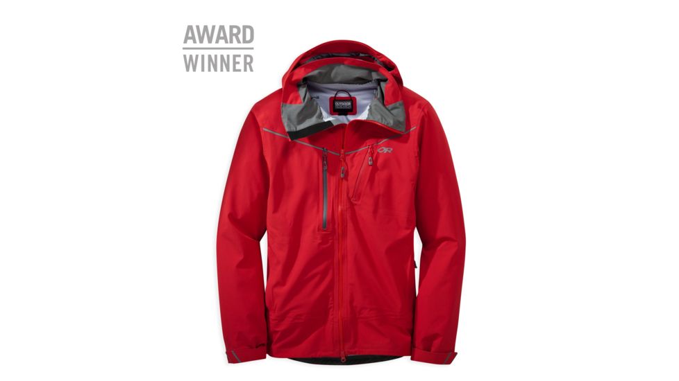 Outdoor Research Skyward Jacket - Men's-Hot Sauce-Large