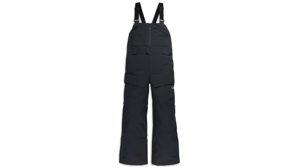 Outdoor Research Snowcrew Bibs - Men's, Black, Large, Short, 3000590001-L