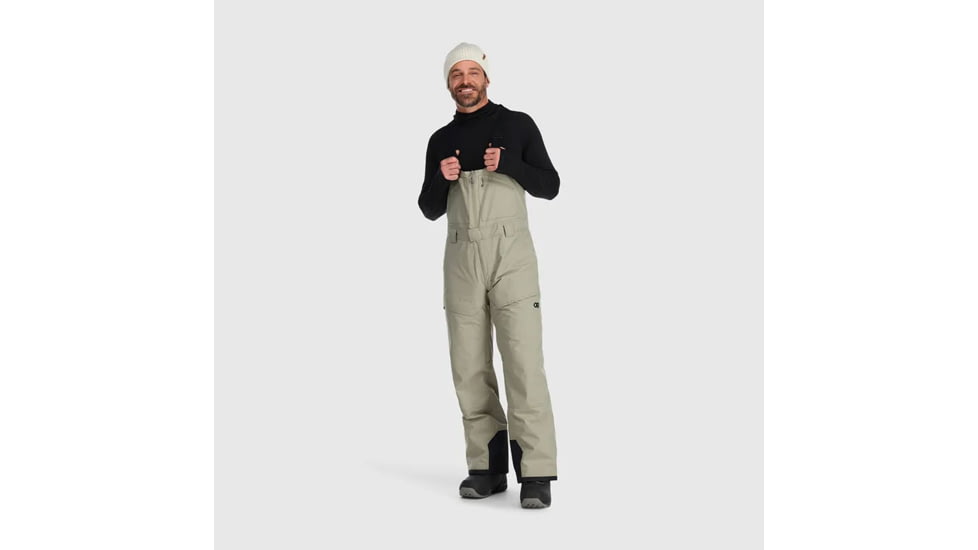 Outdoor Research Snowcrew Bibs - Mens, Flint, Extra Large, 3000581940-XL