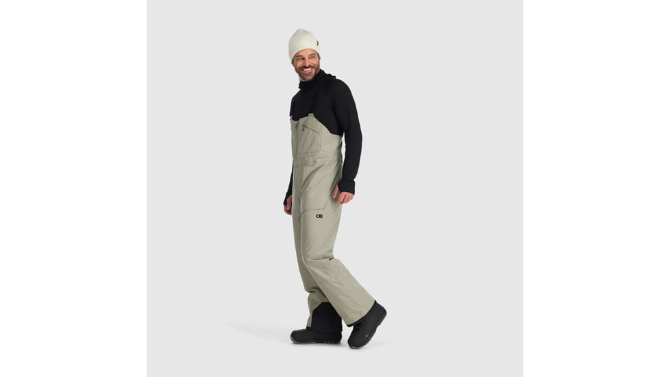 Outdoor Research Snowcrew Bibs - Mens, Flint, Extra Large, 3000581940-XL