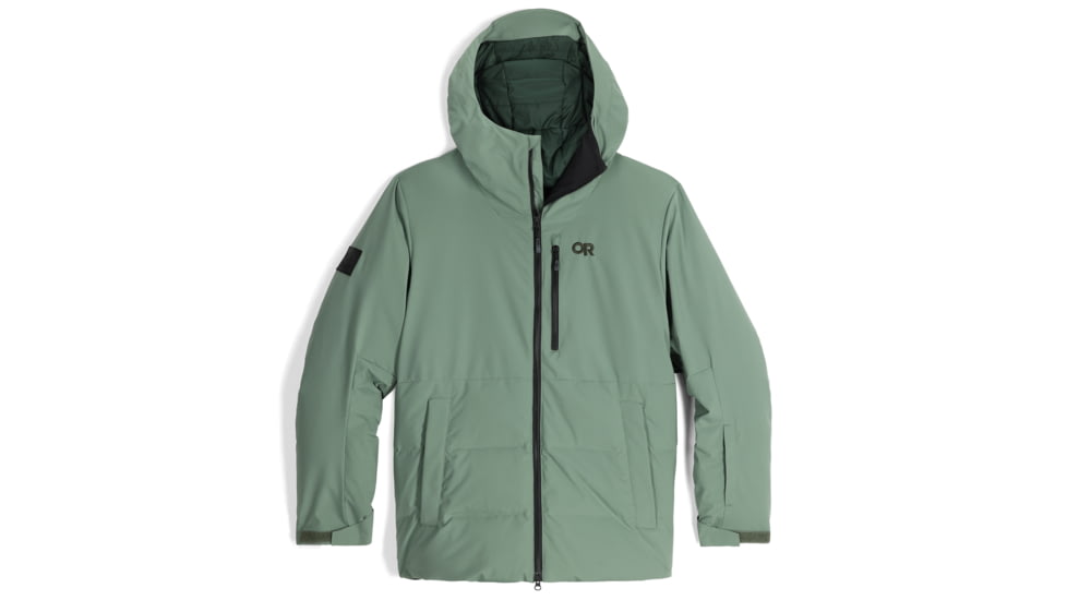 Outdoor Research Snowcrew Down Jacket - Mens, Balsam, Large, 3004610765008