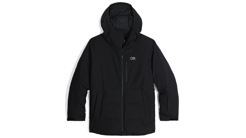 Outdoor Research Snowcrew Down Jacket - Mens, Black, Large, 3004610001008