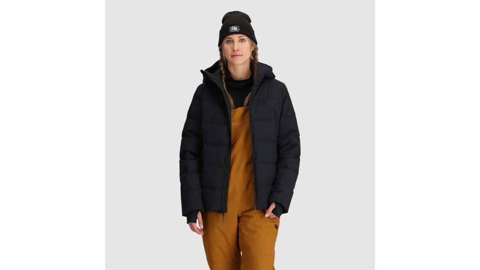 Outdoor Research Snowcrew Down Jacket - Womens, Black, Medium, 3004700001007