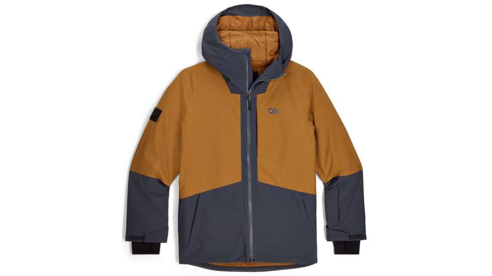Outdoor Research Snowcrew Jacket - Men's, Atlantic/Bronze, Medium, 2831902983007