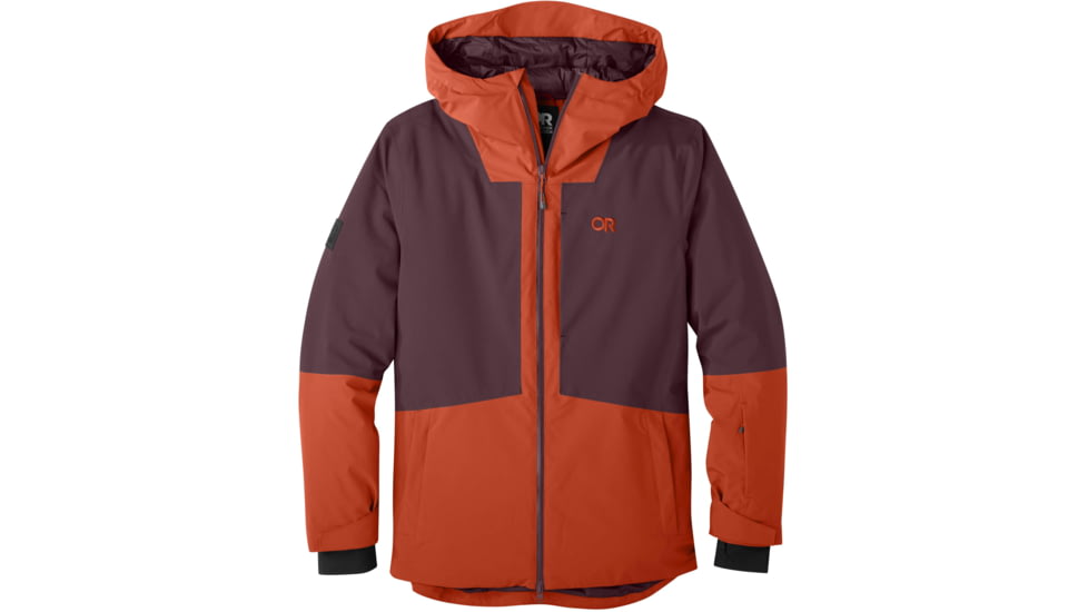 Outdoor Research Snowcrew Jacket - Men's, Redrock/Elk, Medium, 2831902061007