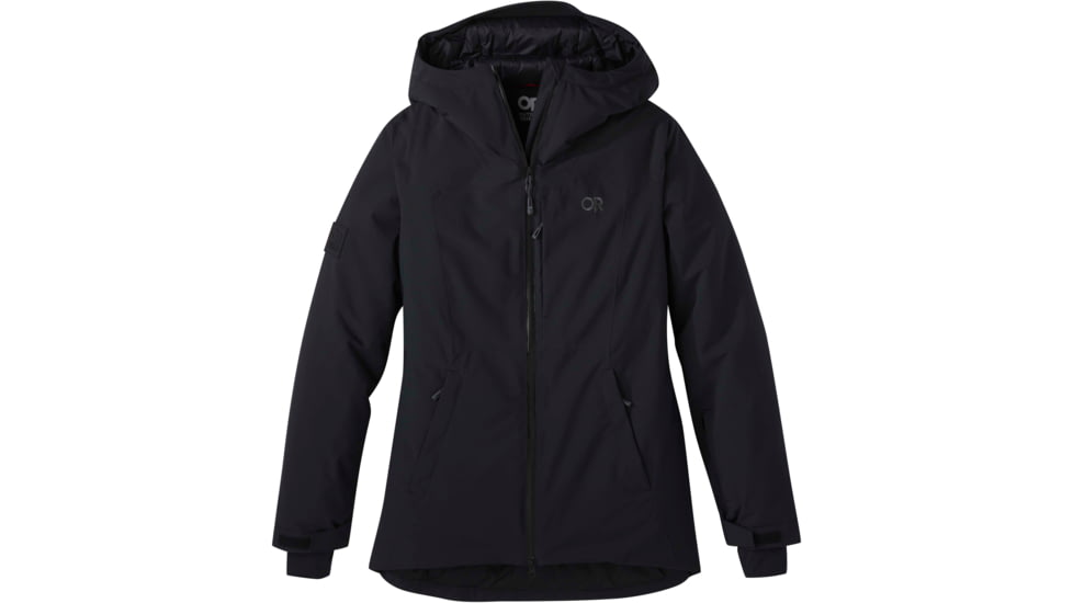 Outdoor Research Snowcrew Jacket - Women's, Black, Small, 2832050001006
