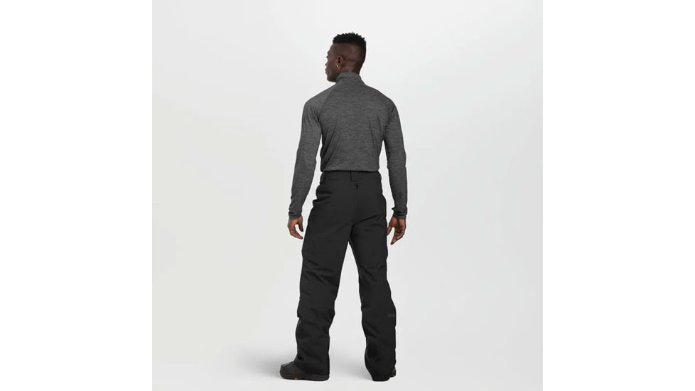 Outdoor Research Snowcrew Pants - Mens, Black, Medium, Tall, 2874090001-M