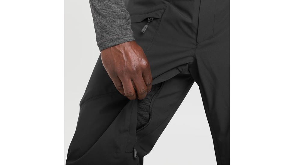 Outdoor Research Snowcrew Pants - Mens, Black, Medium, Tall, 2874090001-M