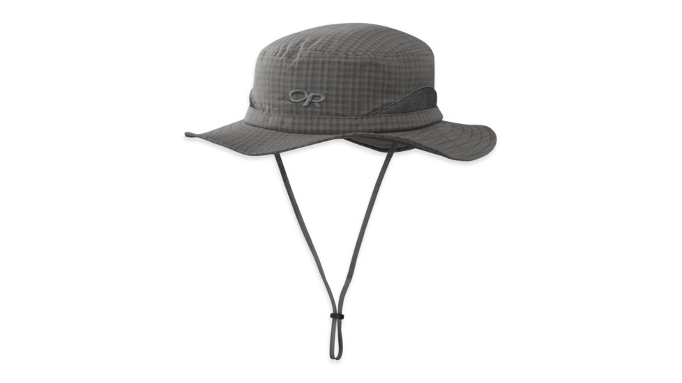 Outdoor Research Sol Sun Hat-Large-Pewter Check