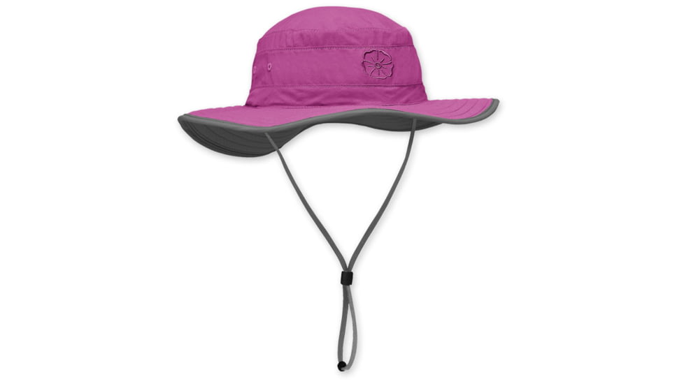 Outdoor Research Solar Roller Hat - Women's-Fuchsia/Dark Grey-Large