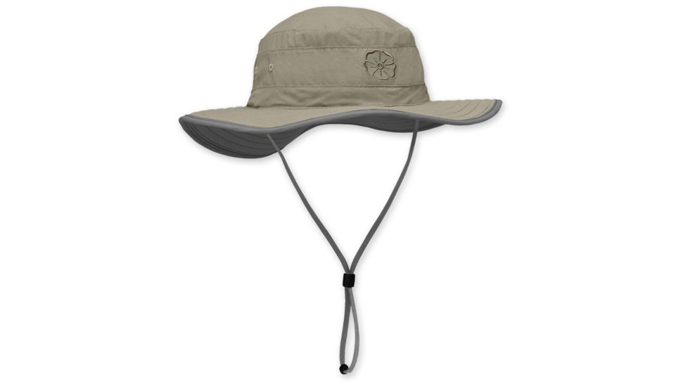 Outdoor Research Solar Roller Hat - Womens-Khaki/Drk Grey XL