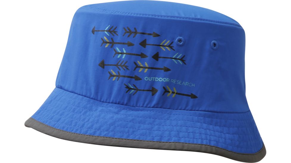 Outdoor Research Solstice Sun Bucket - Kids, Cobalt, Large, 2644090270008