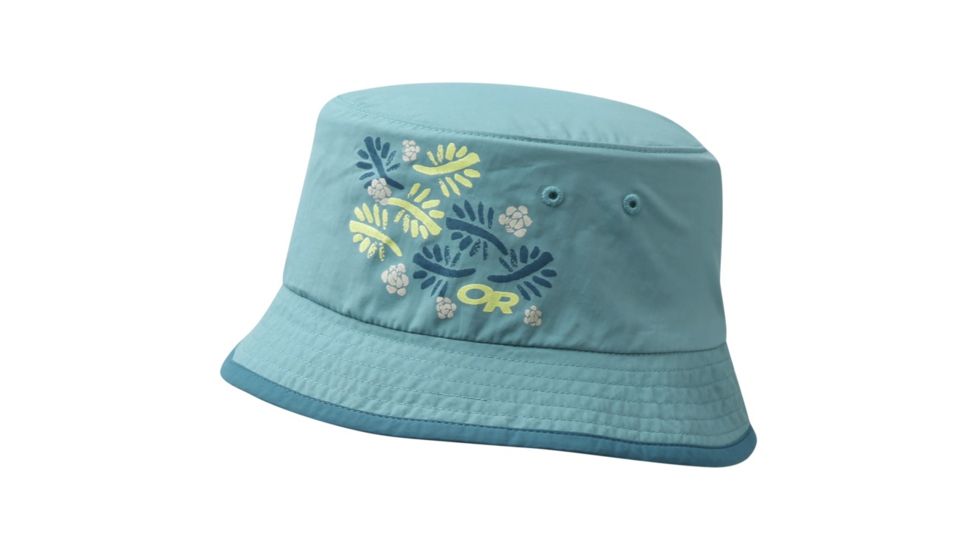Outdoor Research Solstice Sun Bucket - Kids, Seaglass, Extra Small, 2644091299005