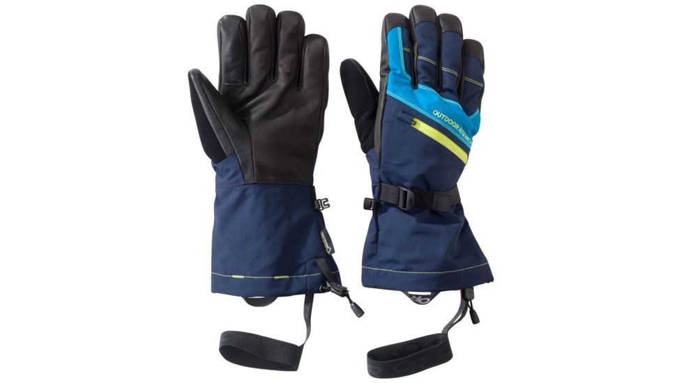 Outdoor Research Southback Sensor Gloves - Mens, Charcoal/Light Pewter/Smoke, Large, 2539491681008
