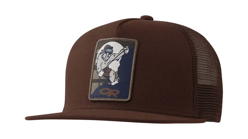 Outdoor Research Squatchin Trucker Cap, Mahogany, One Size, 2781241860222