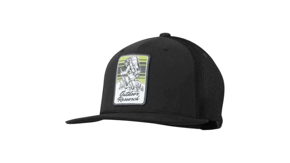 Outdoor Research Squatchin' Trucker Cap - Unisex, Black-One Size, 364986