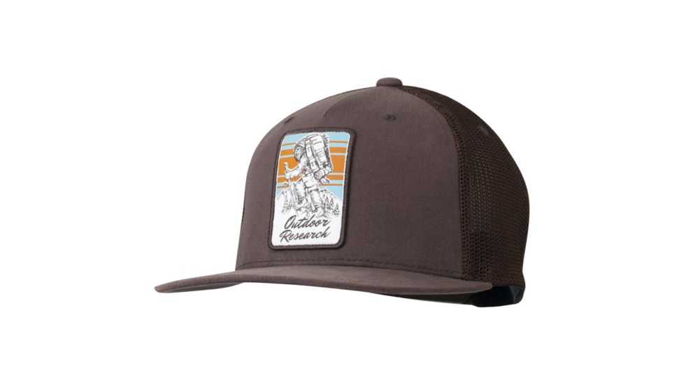 Outdoor Research Squatchin' Trucker Cap - Unisex, Earth-One Size