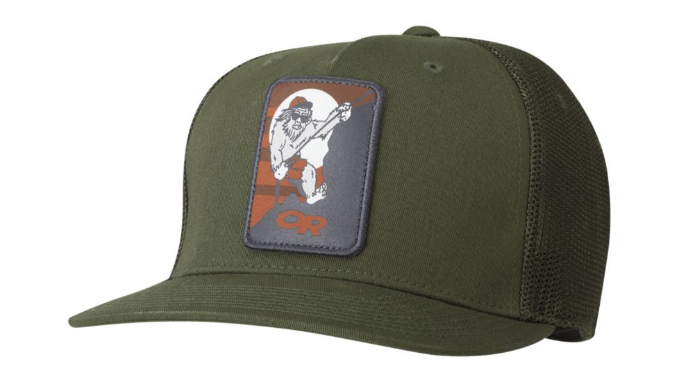 Outdoor Research Squatchin Trucker Cap - Unisex, Ivy, One Size, 2435241777222