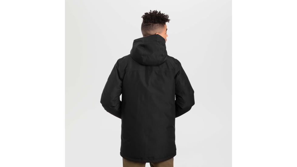 Outdoor Research Stormcraft Down Parka - Mens, Black, Small, 2831890001006