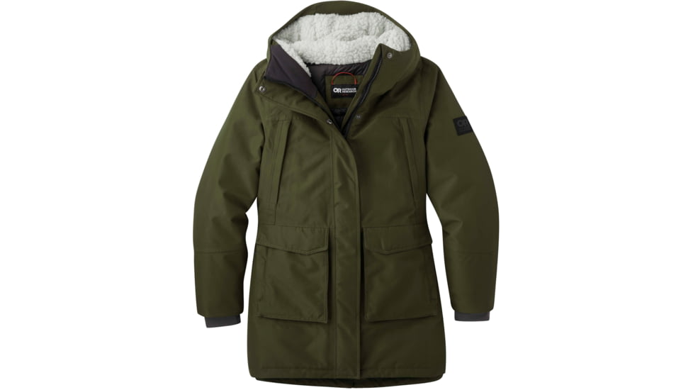 Outdoor Research Stormcraft Down Parka - Women's, Loden, Large, 2832041943008