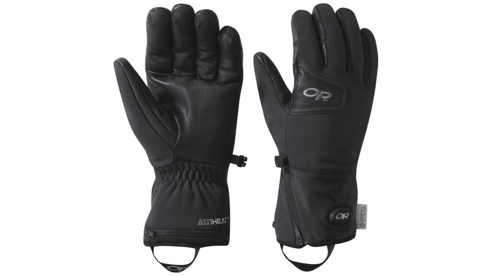 Outdoor Research Stormtracker Heated Sensor Gloves, Black, Medium, 2715450001007