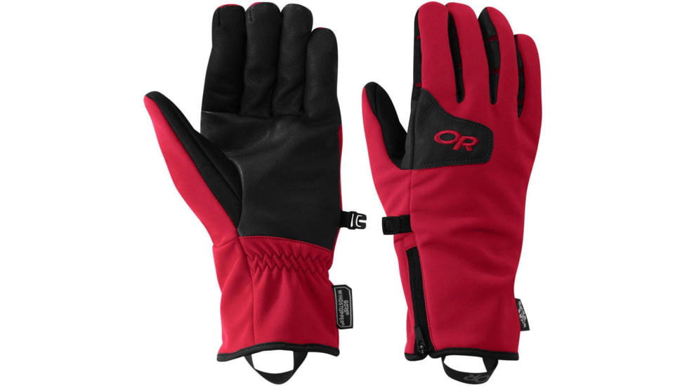 Outdoor Research Stormtracker Sensor Gloves - Mens, Chili, Large, 2448810415008