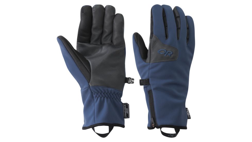 Outdoor Research Stormtracker Sensor Gloves - Mens, Dusk/Charcoal, Extra Large, 2448811321009