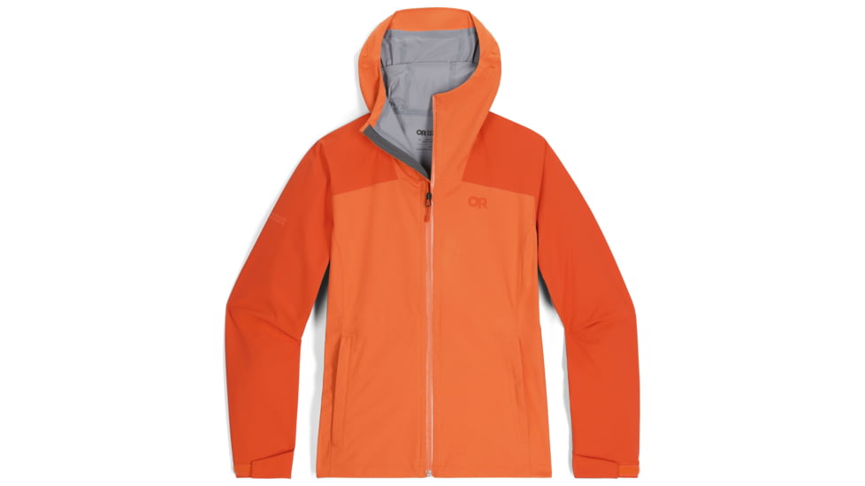 Outdoor Research Stratoburst Stretch Rain Jacket - Women's, Spice/Zest, Small, 3008942839-S