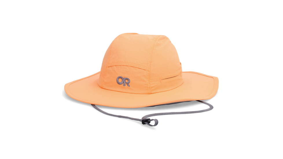 Outdoor Research Sunbriolet Sun Hat, Orange Fizz, Medium, 2434412279007