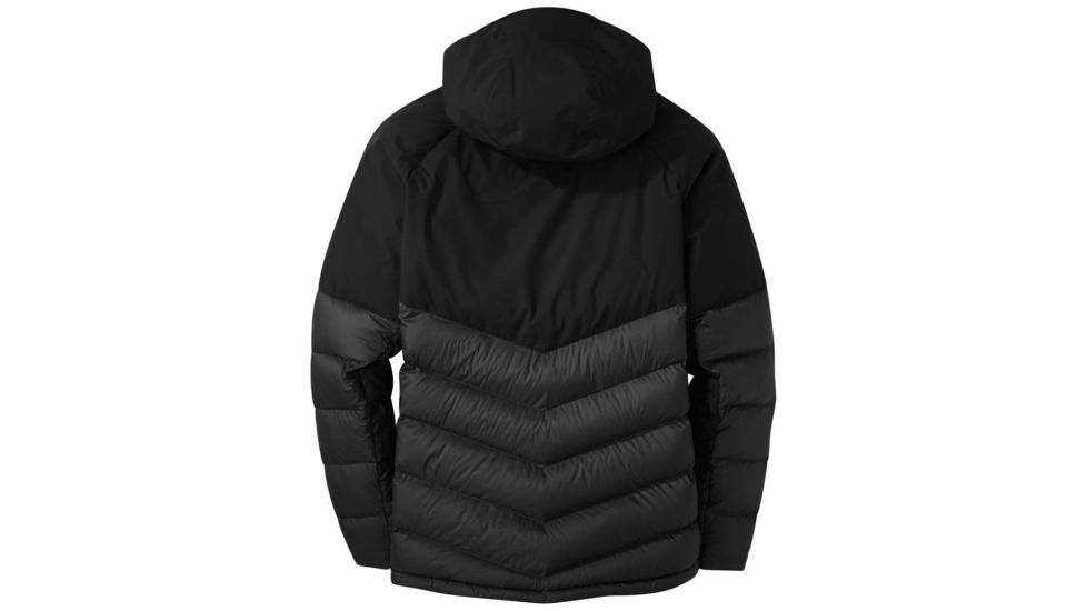 Outdoor Research Super Transcendent Down Hooded Jacket - Mens, Black, Extra Large, 2716190001009