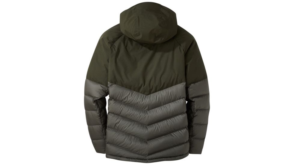Outdoor Research Super Transcendent Down Hooded Jacket - Mens, Forest, Large, 2716190600008