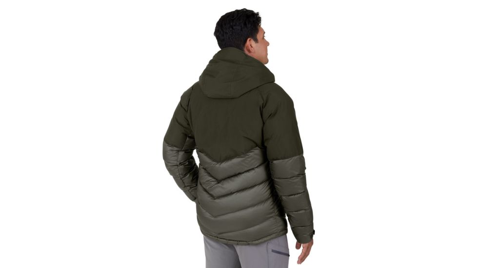 Outdoor Research Super Transcendent Down Hooded Jacket - Mens, Forest, Large, 2716190600008