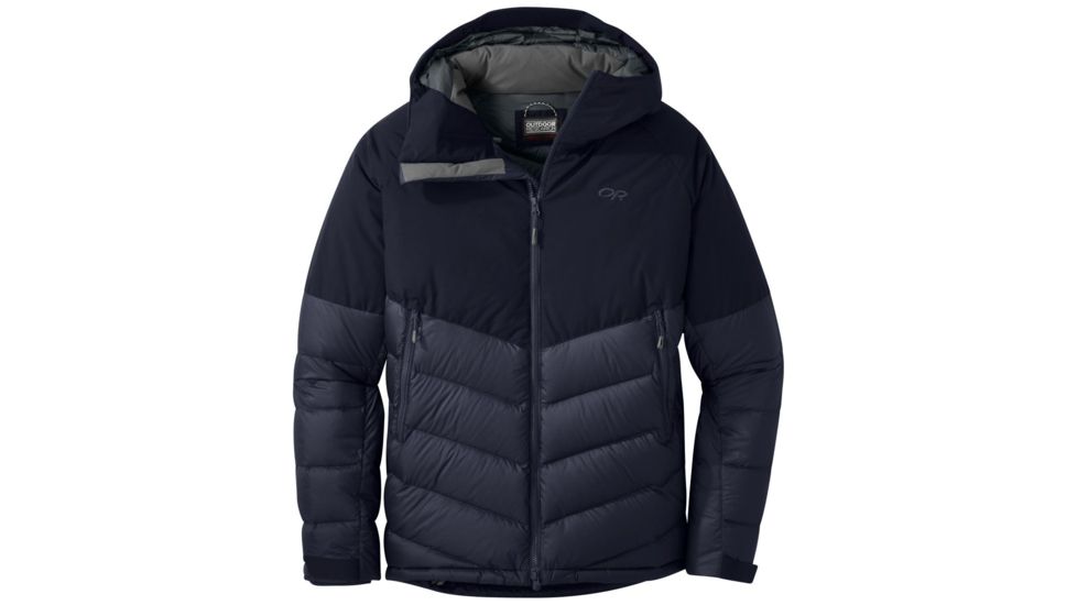Outdoor Research Super Transcendent Down Hooded Jacket - Mens, Ink, 2XL, 2716191565010