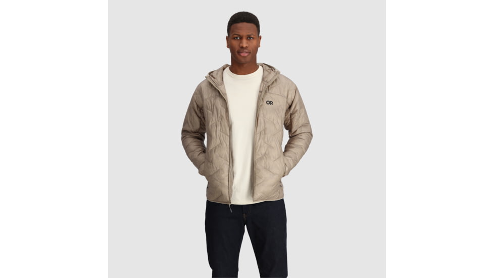Outdoor Research SuperStrand LT Hoodie - Mens, Pro Khaki, Medium, 2896202291007