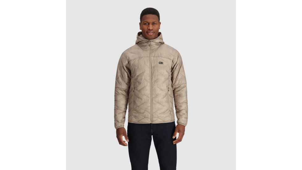 Outdoor Research SuperStrand LT Hoodie - Mens, Pro Khaki, Medium, 2896202291007