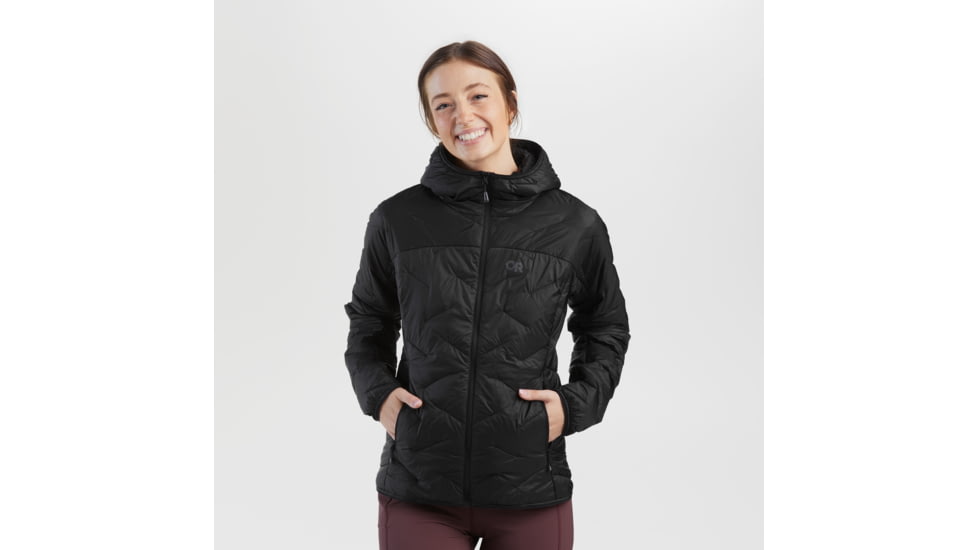 Outdoor Research SuperStrand LT Hoodie - Womens, Black, M, 2896220001007