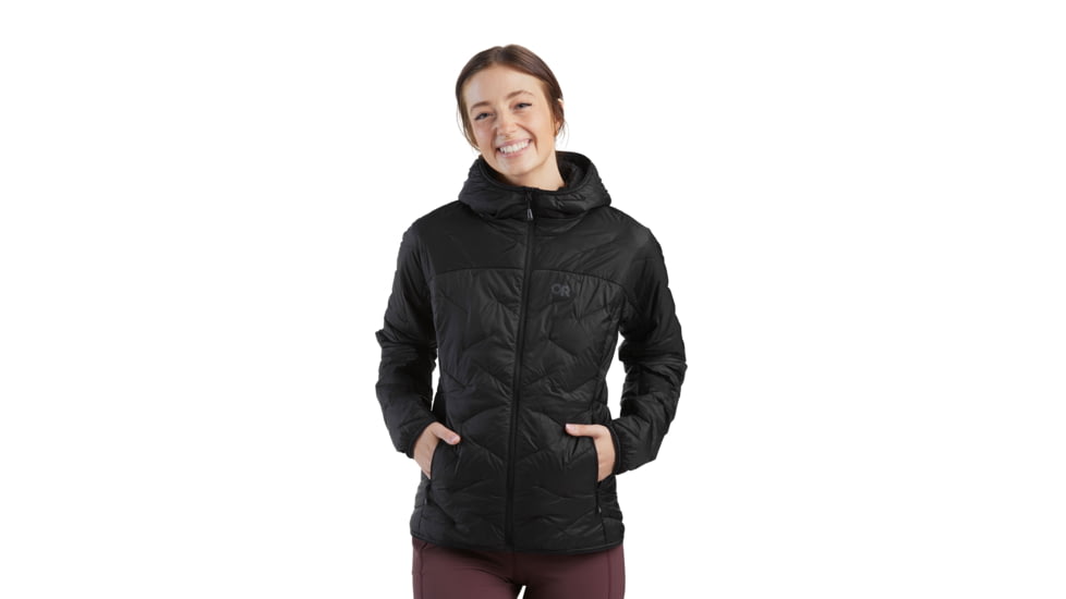 Outdoor Research SuperStrand LT Hoodie - Womens, Solid Black, Large, 2896221677008