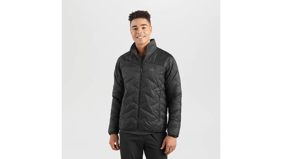 Outdoor Research SuperStrand LT Jacket - Mens, Black, Medium, 2896190001-M