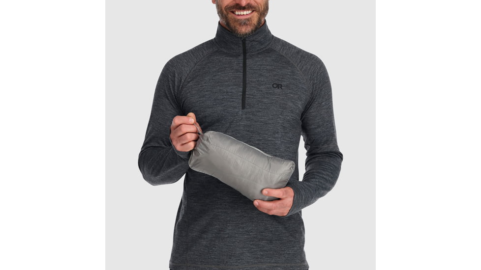 Outdoor Research SuperStrand LT Jacket - Mens, Light Pewter, Small, 2896191564-S