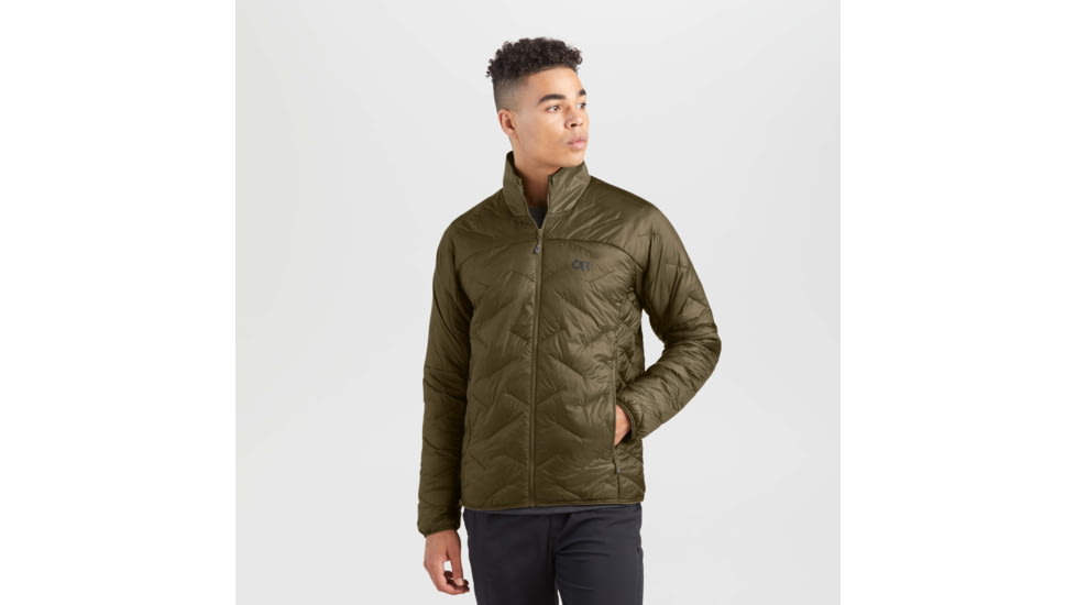 Outdoor Research SuperStrand LT Jacket - Mens, Loden, Small, 2896191943006