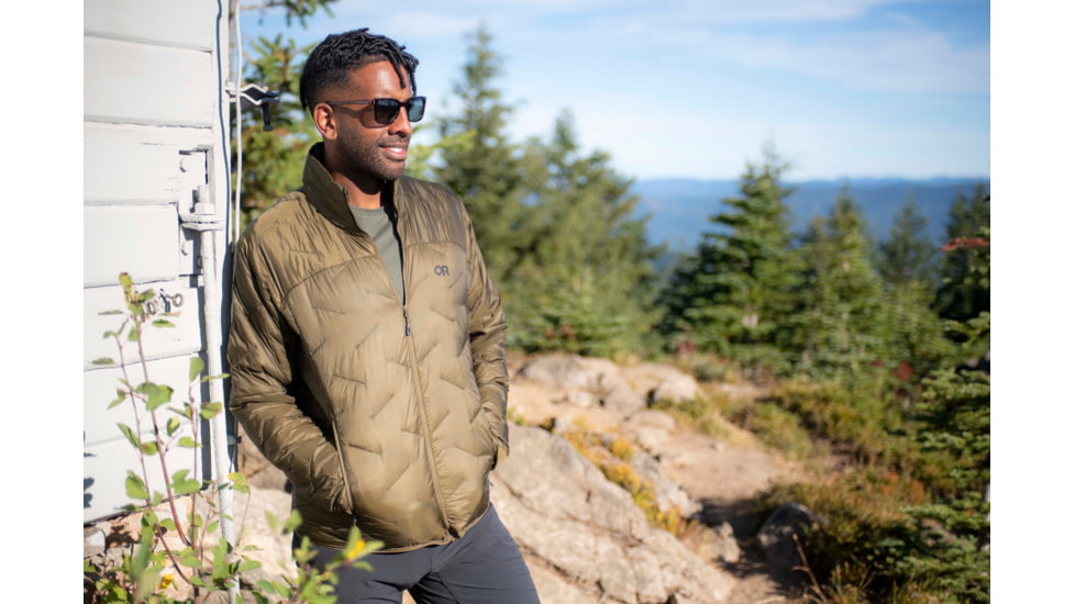 Outdoor Research SuperStrand LT Jacket - Mens, Loden, Small, 2896191943006