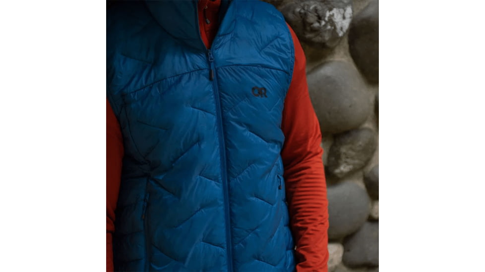 Outdoor Research SuperStrand LT Vest - Mens, Classic Blue, Small, 2896352027-S