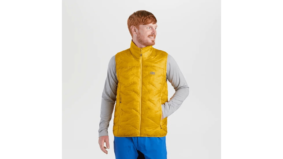 Outdoor Research SuperStrand LT Vest - Mens, Larch, Medium, 2896352034-M