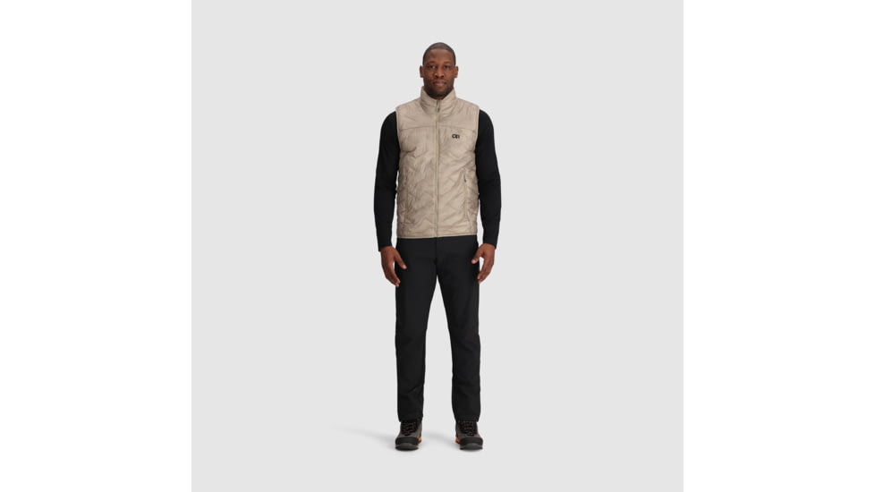 Outdoor Research SuperStrand LT Vest - Mens, Pro Khaki, 2XL, 2896352291010