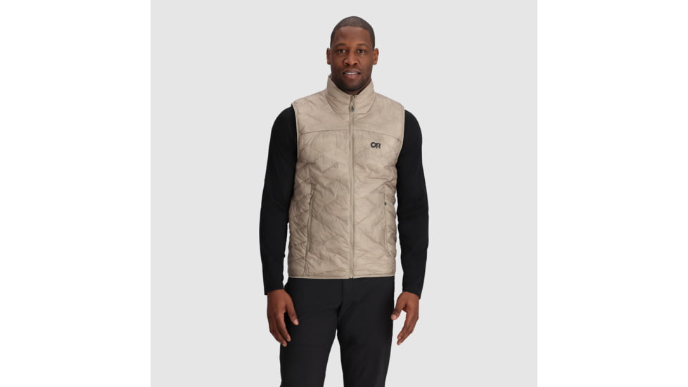 Outdoor Research SuperStrand LT Vest - Mens, Pro Khaki, 2XL, 2896352291010