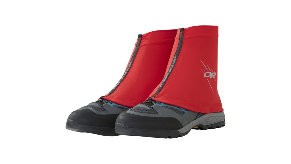 Outdoor Research Surge Running Gaiters, Unisex, Hot Sauce, S/M 264369-hot sauce-S/M