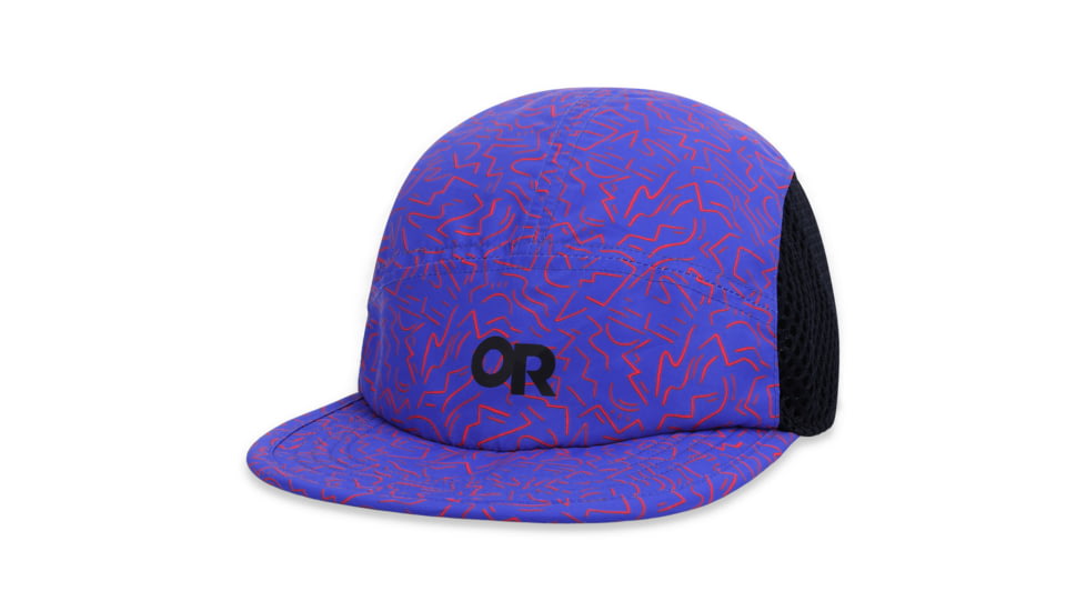 Outdoor Research Swift Air Printed Cap, Ultramarine Squiggle, One Size, 3003912355222