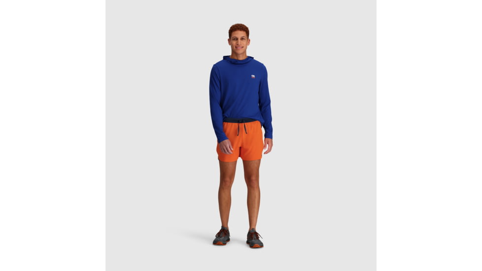 Outdoor Research Swift Lite Shorts - Mens, 5in Inseam, Space Jam, M, 3002492286007
