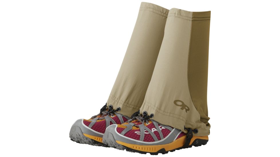 Outdoor Research Thru Gaiters, Hazelwood/Coyote, Small, 2692881473006